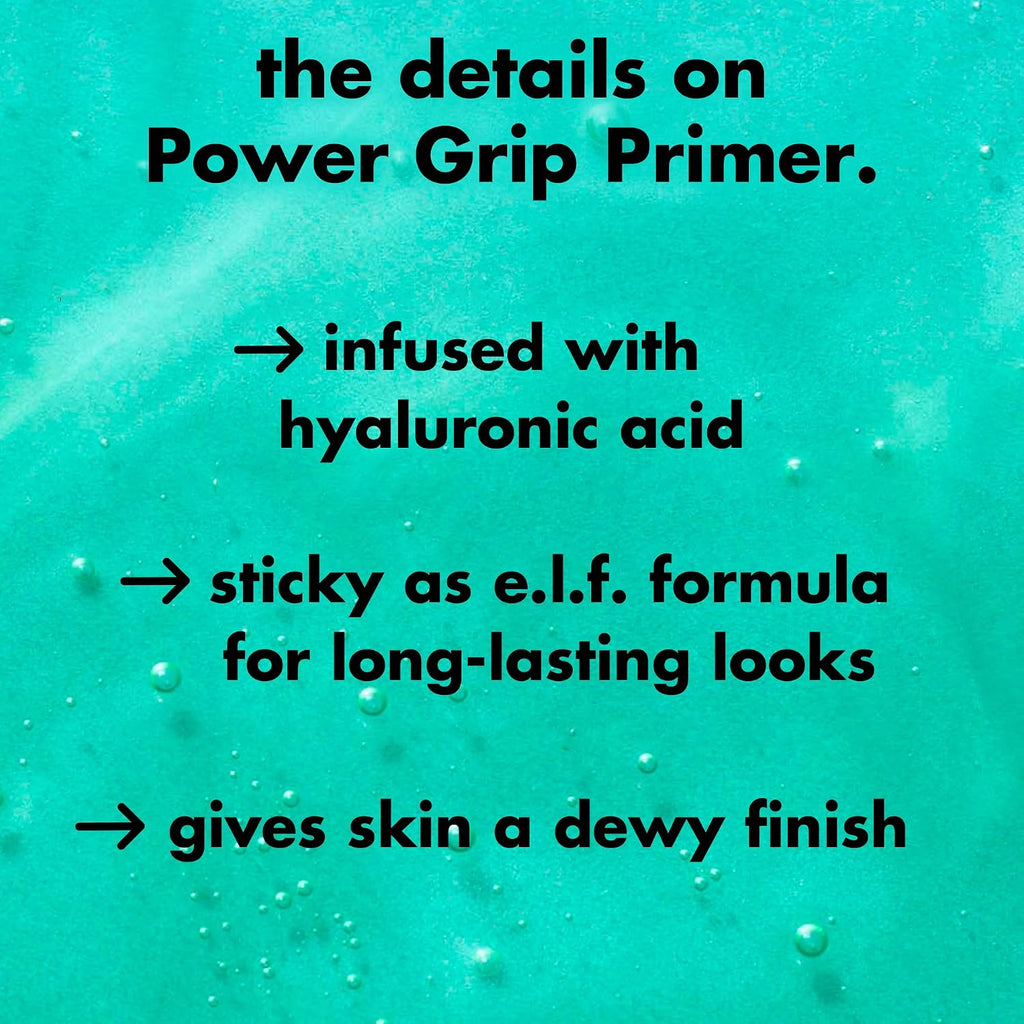 Power Grip Primer, Gripping & Hydrating Gel Primer, 0.811 Fl Oz