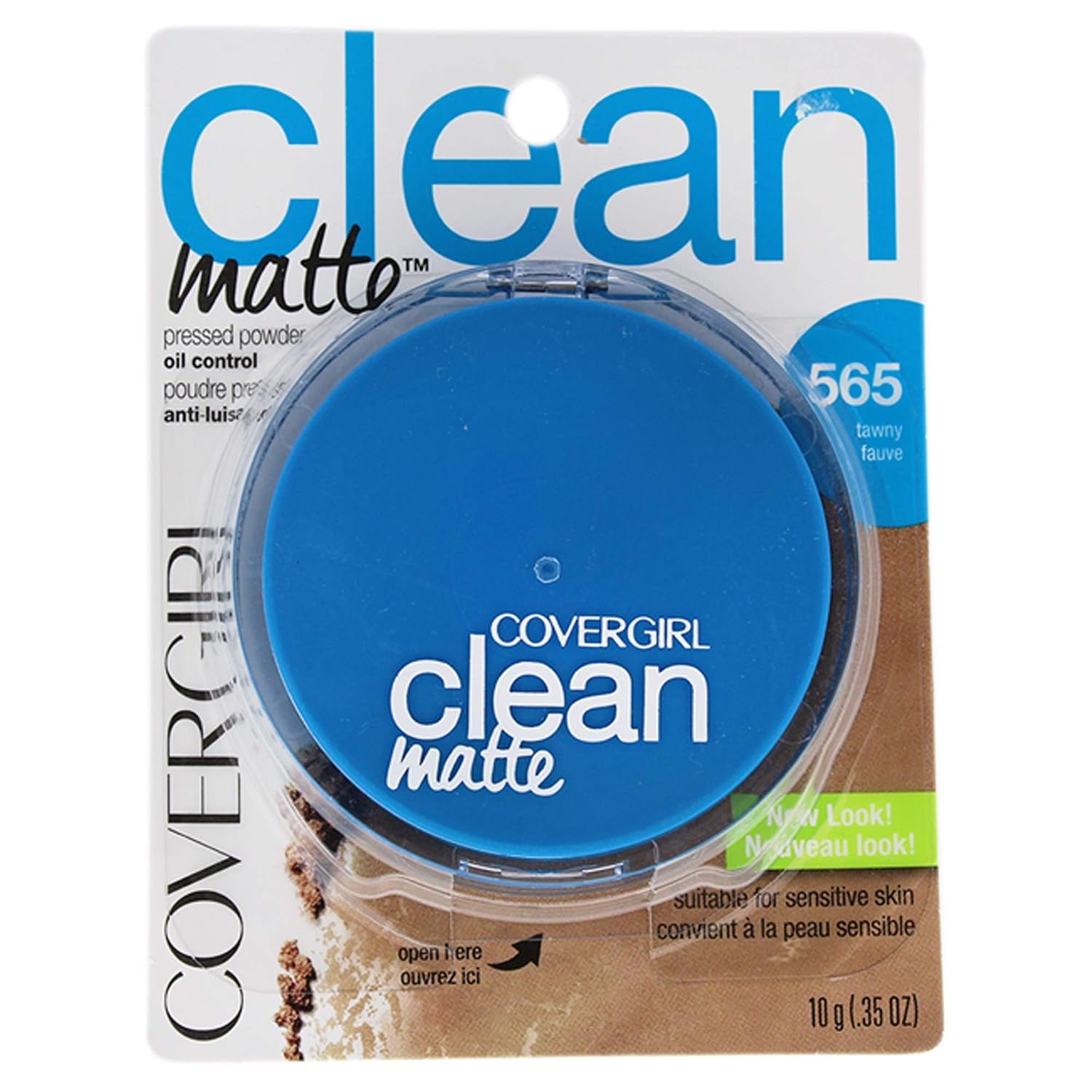 Clean Matte Pressed Powder - Oil Control, Shine-Free Formula for a Smooth, Matte Finish - 0.35 Fl Oz