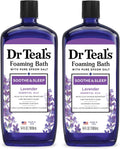 Lavender Foaming Bath with Pure Epsom Salt - Soothe & Sleep - 34 Fl Oz (Pack of 2)
