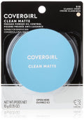 Clean Matte Pressed Powder - Oil Control, Shine-Free Formula for a Smooth, Matte Finish - 0.35 Fl Oz