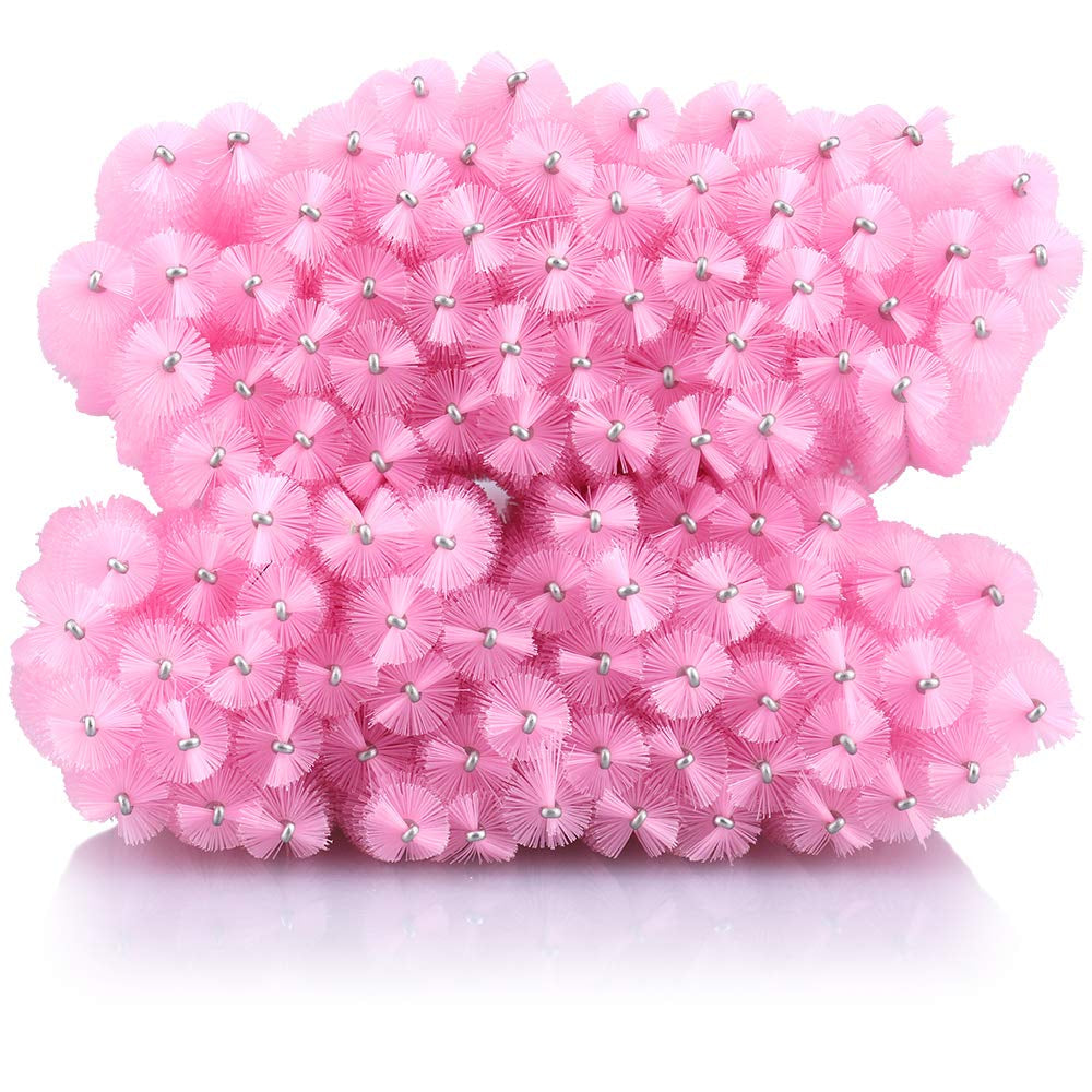 100PCS Disposable Mascara Wands & Eyelash Spoolie Brush Applicators