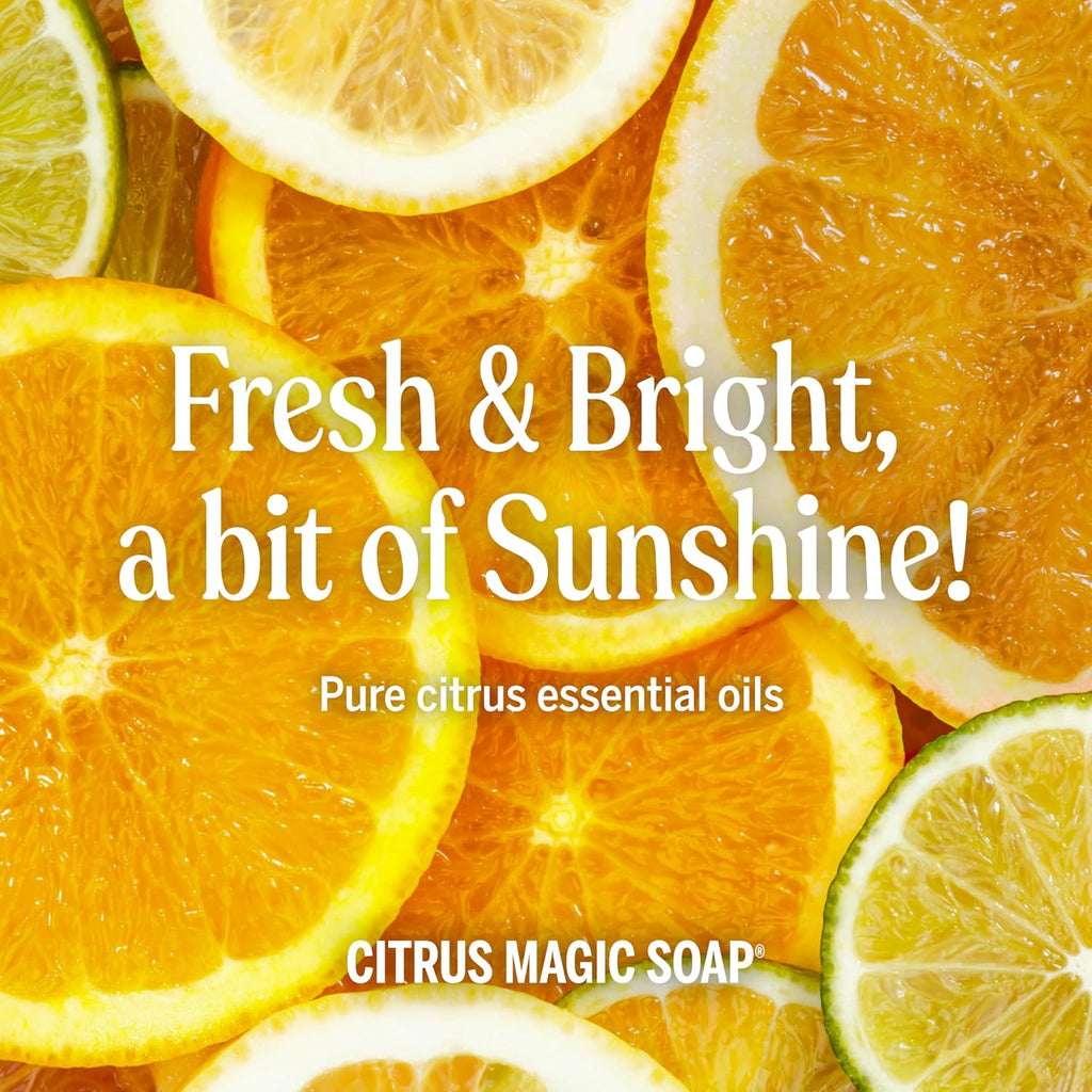 Citrus Pure-Castile Liquid Soap, Body Wash, 32 Oz 2-Pack