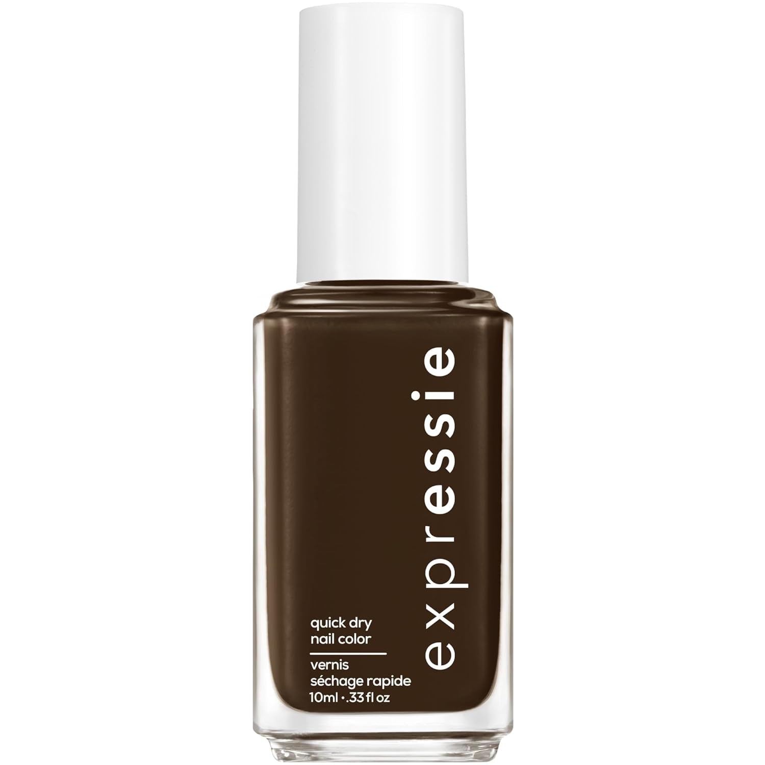 Expr Quick-Dry Vegan Nail Polish, Not so Low-Key, Blackened Burgundy, 0.33 Ounce