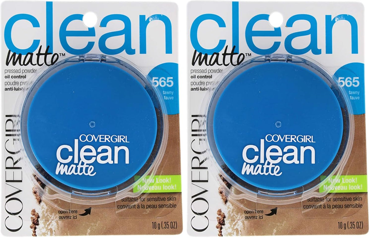 Clean Matte Pressed Powder - Oil Control, Shine-Free Formula for a Smooth, Matte Finish - 0.35 Fl Oz
