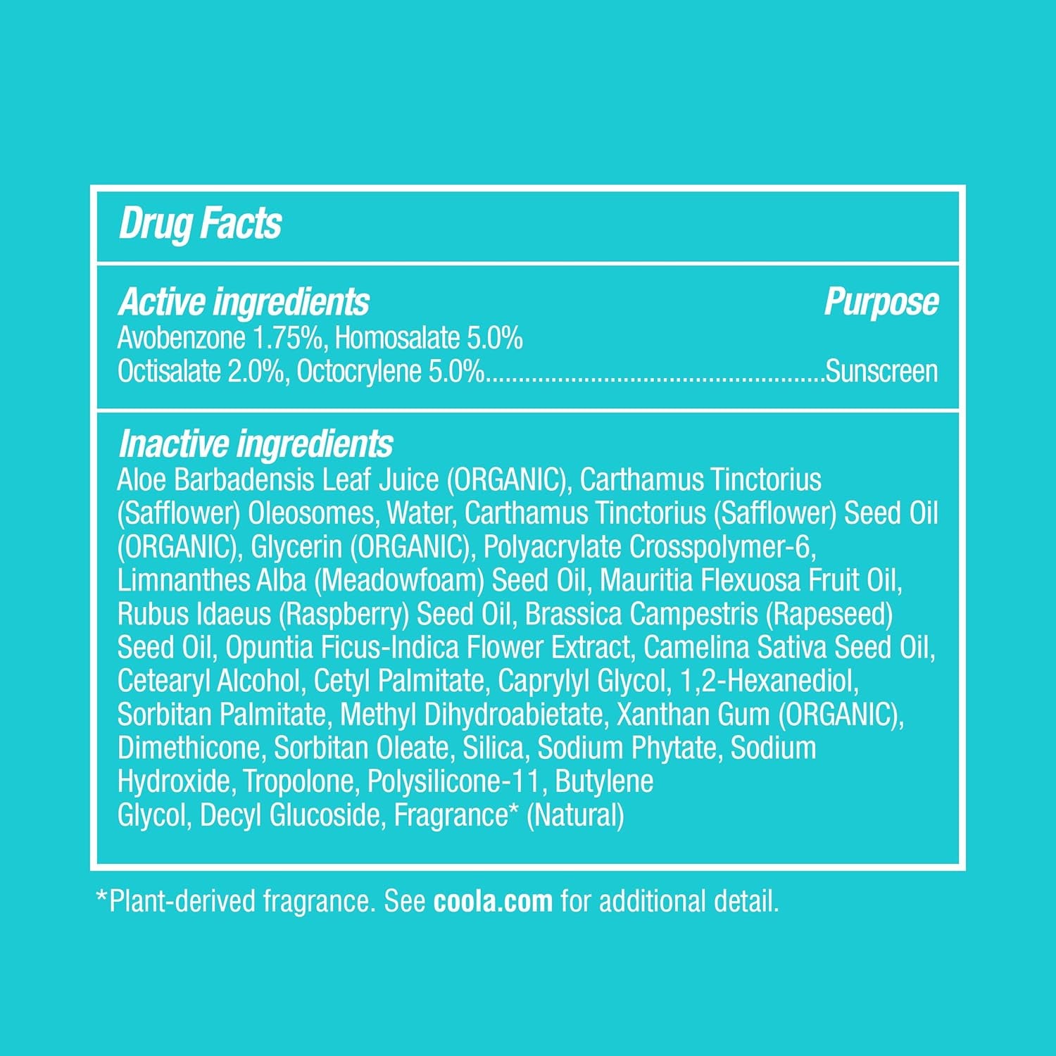 COOLA Hydrating SPF 50 Sunscreen Lotion,Guava Mango Scented, 5 Oz