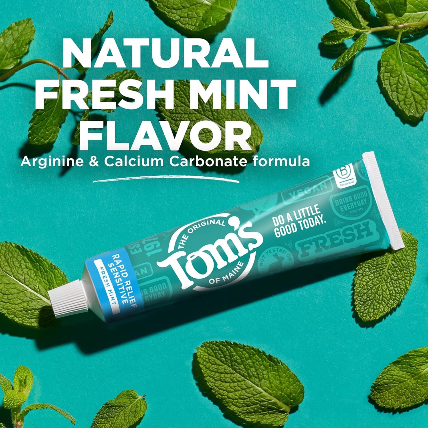 Rapid Relief Sensitive Toothpaste, Fresh Mint, 3 Pack, 4 Oz