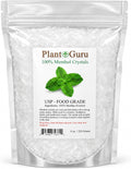 Menthol Crystals 8 Oz. Mentha Arvensis 100% Pure Natural USP Food Grade - Great for Cosmetics, Salves, Balms, Creams and Soap Making.