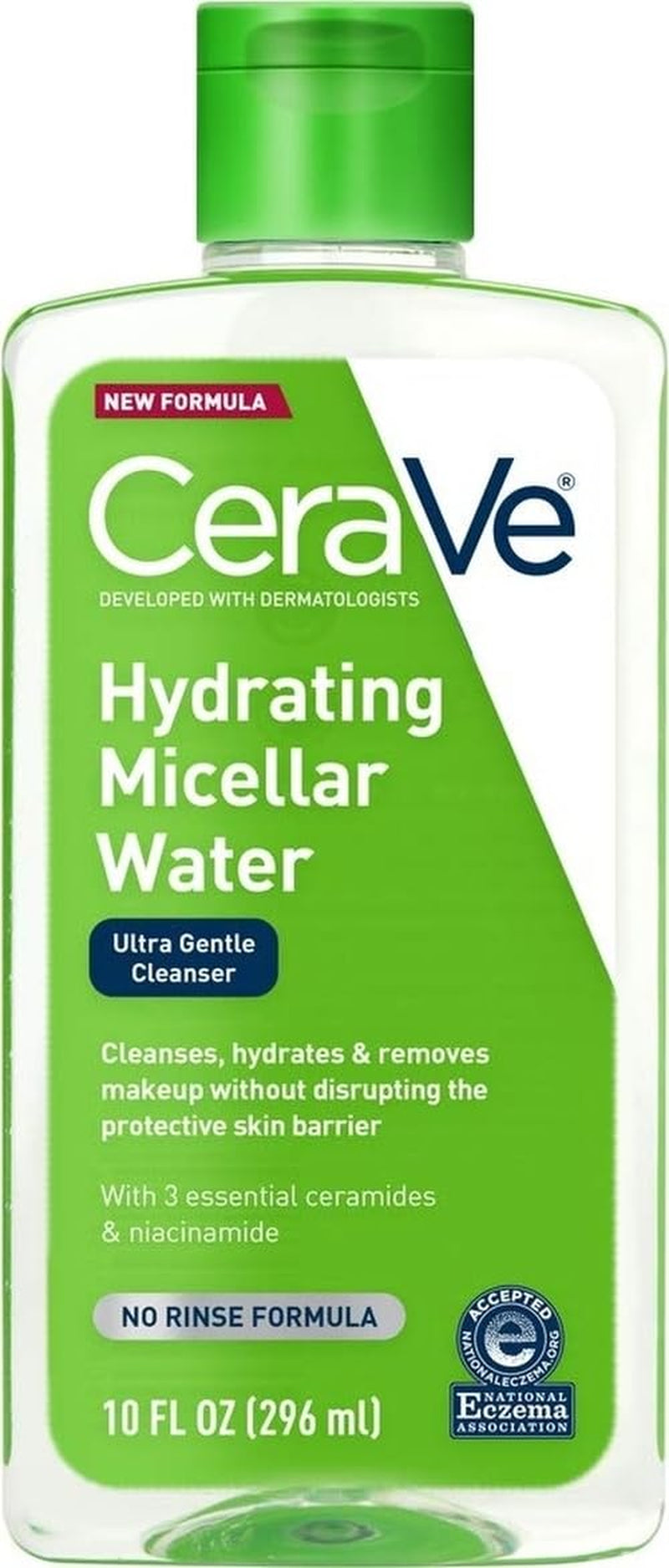 Micellar Water, Hydrating Facial Cleanser & Eye Makeup Remover, 10Oz